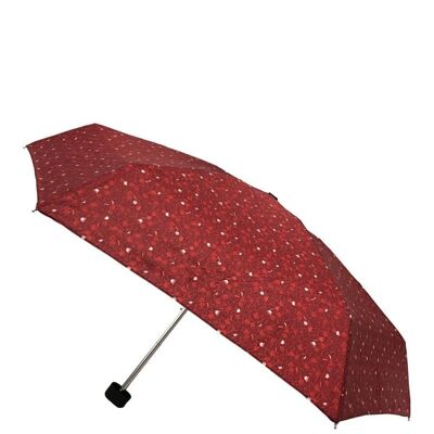 Mini Parapluie de Poche Magritte Rouge Grenat