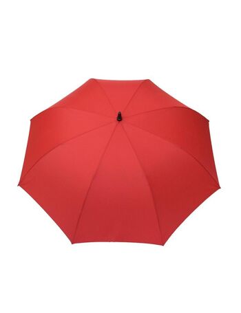 Grand Parapluie de Golf Solide Rouge Ecologique en PET Recyclé 2