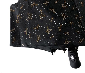 Parapluie Compact Automatique Constellation Dorée 5