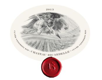 Château Ricardelle - Vendredi XIII - La Clape AOP - Rouge 2021 2