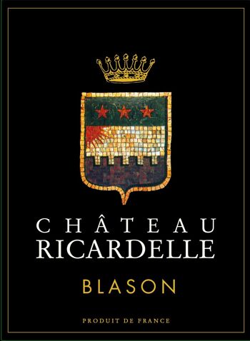 Château Ricardelle - BLASON - La Clape AOP - Rouge 2021 2