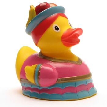 Canard en caoutchouc - canard en caoutchouc chapeau de fruits 2