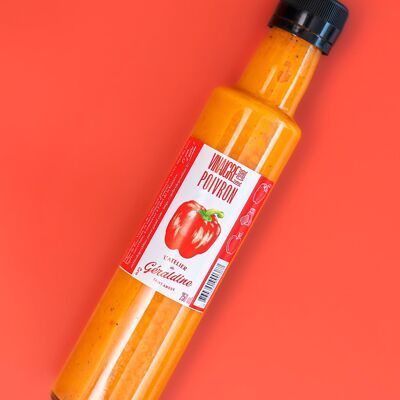 Vinaigre de cidre au Poivron et au Miel du Jura