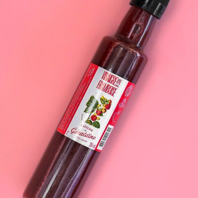 Vinaigre de cidre à la Framboise et au Miel du Jura