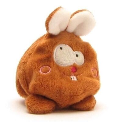 Lapin Schmoozies (marron) - nettoyant écran - dessous microfibre