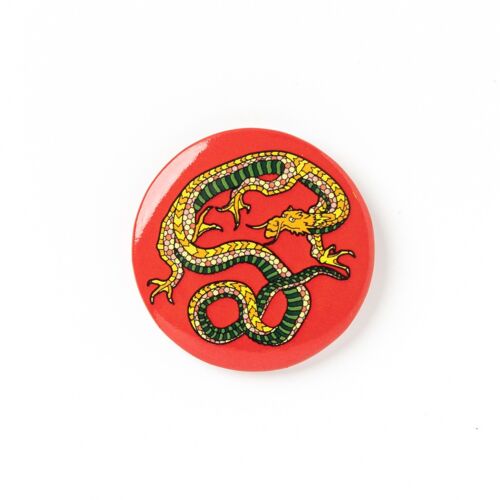 Button - Dragon - 10-pack