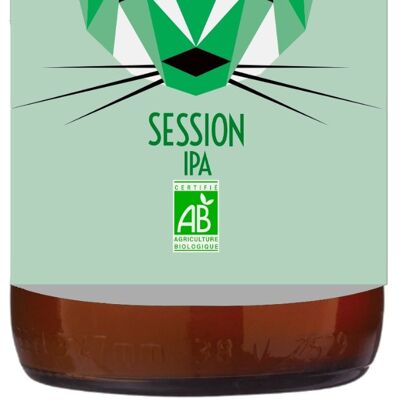 SESSION IPA Beer ERMIN ORGANIC 33cl