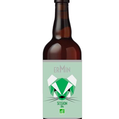 SESSION IPA Organic ERMIN Beer 75cl