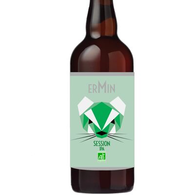 SESSION IPA Organic ERMIN Beer 75cl