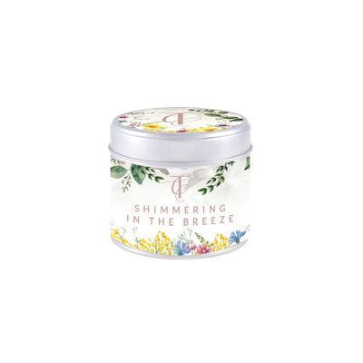 Glasshouse - Shimmering in the Breeze Tin Candle