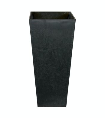 Vase en pierre composite 100% recyclée Ella H70cm x D35cm 4