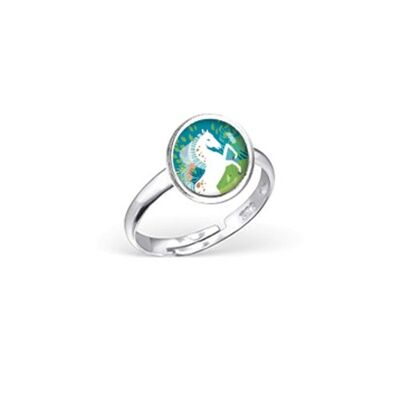 Bague Enfant Argent réglable - Pirouette