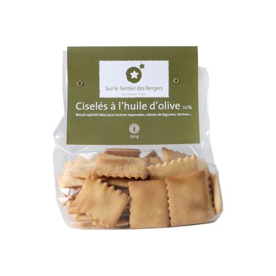 Chiseled in extra virgin olive oil 150g - Aperitif crackers
