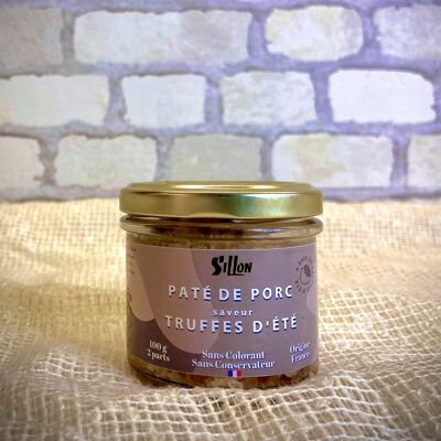 Pâté de Porc, saveur Truffes d'Été 100g