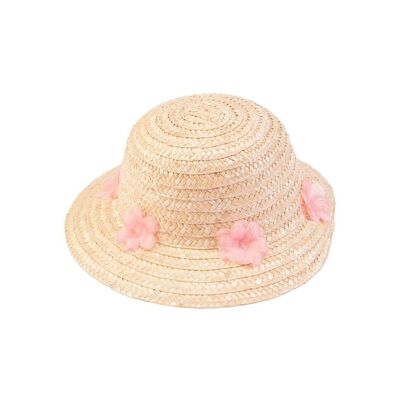 15636 - Straw hat - 100% handmade - SS23