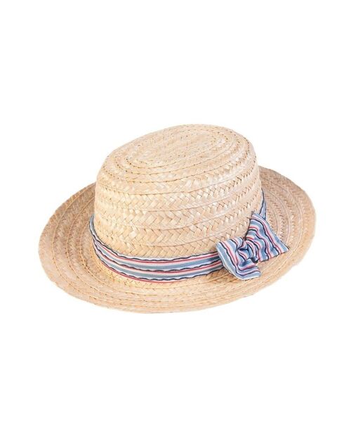 15751 - Straw hat - 100% handmade - SS23