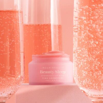 Maschera per labbra - Beauty Sleep Overnight "Rosa Champagne"