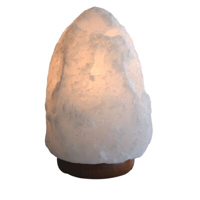 Lampe au sel blanc de l'Himalaya 2/3kg