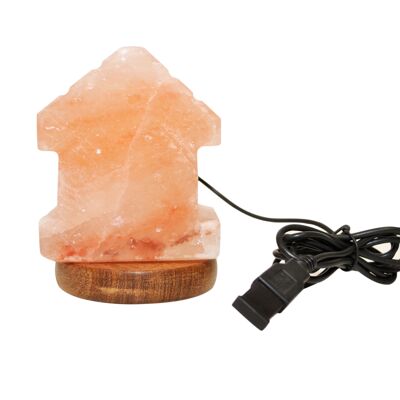 Haus USB Himalaya-Salzlampe