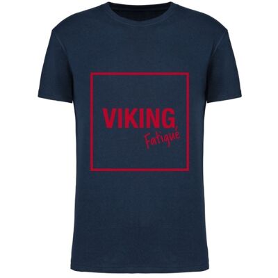 Camiseta azul marino "VIKING TIRED" 😊