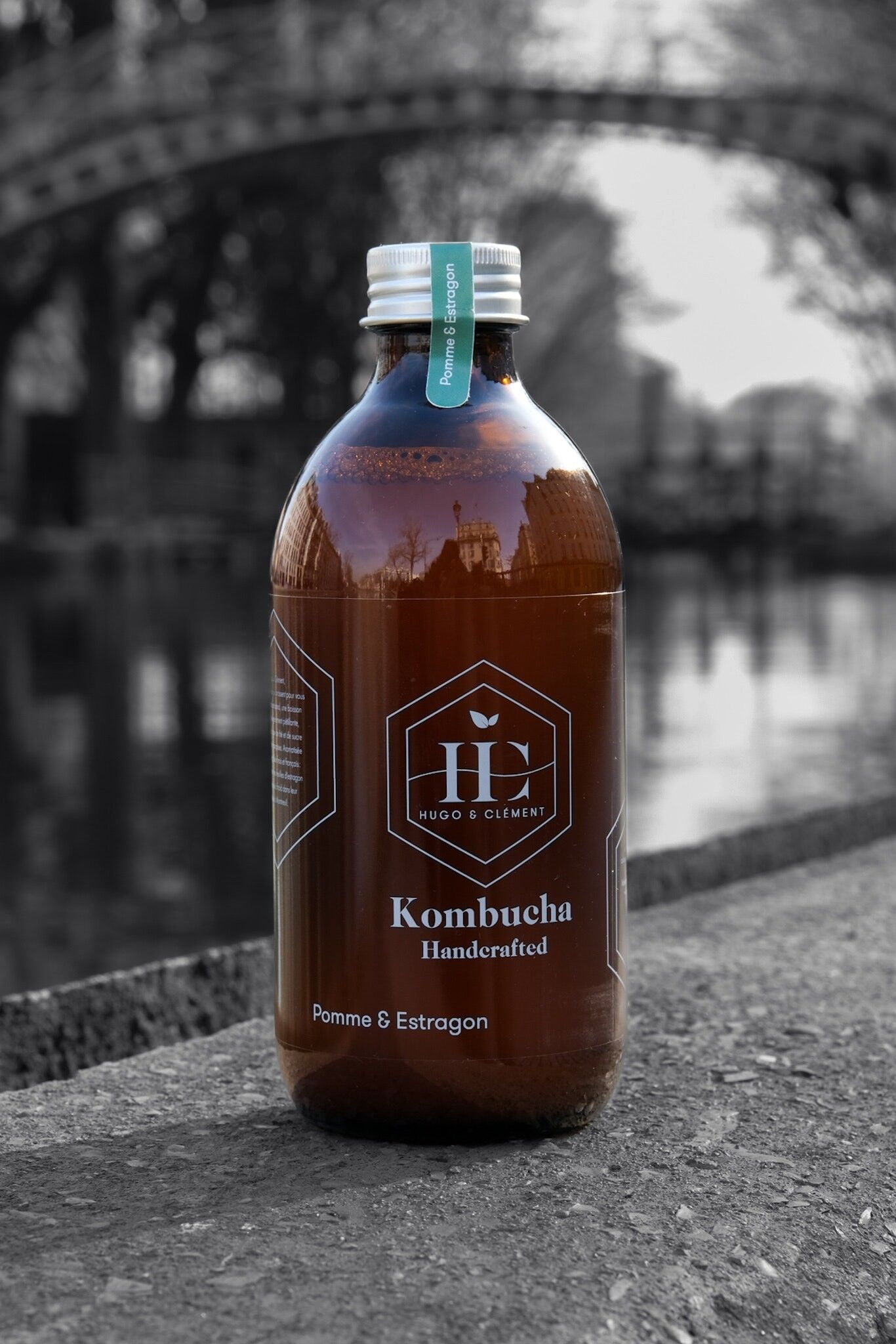 Kombucha di mele e dragoncello