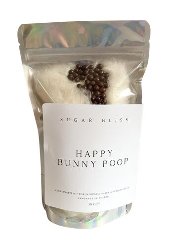 BARBE À PAPA Happy Bunny Poop