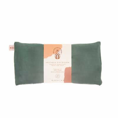 Almohada de lino para ojos con infusión de ylang ylang y sándalo