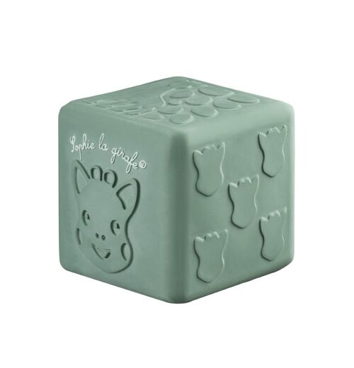 Sophie de giraf 5-Senses textuur blok in witte geschenkdoos