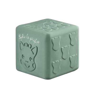 Sophie the giraffe 5-Senses texture block in white gift box