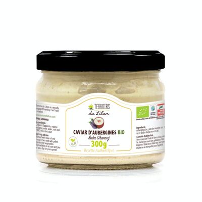 Auberginenkaviar – Baba Ghanouj – BIO – 300 g – Aperitif