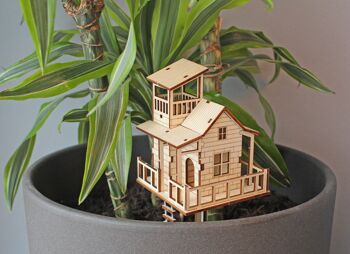 Kit de bricolage mini cabane dans les arbres 1