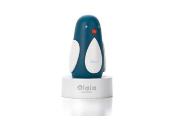 Veilleuse - Pingouin Paul - recharge à induction - bleu 2