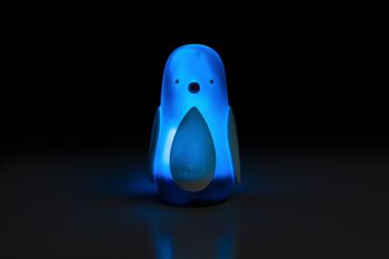 Veilleuse - Pingouin Paul - recharge à induction - bleu 3