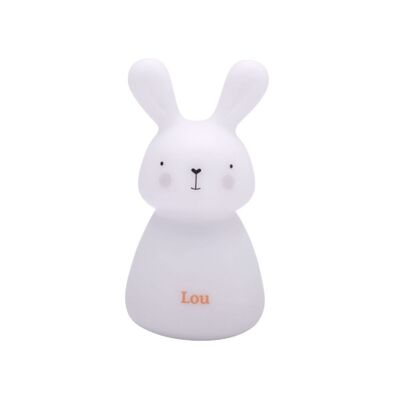 Night light - Lapin Lou - USB charging - white