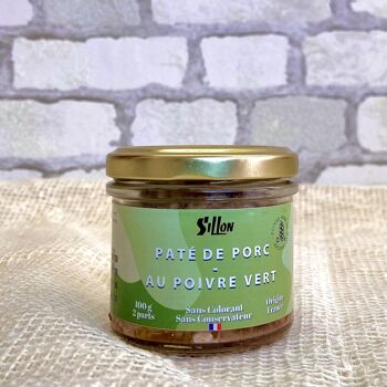 Pâté de Porc au Poivre Vert 100g 2