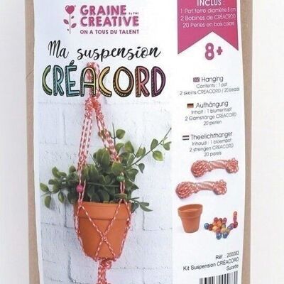 CREACORD SUSPENSION KIT WITH PACIFIER POT
