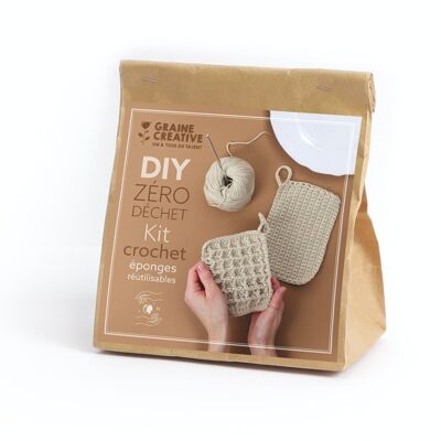 ZERO WASTE KIT REUSABLE SPONGES 140 x 290 x 85 mm