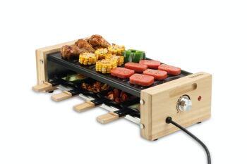 Appareil à raclette pour 8 personnes 1200W 2