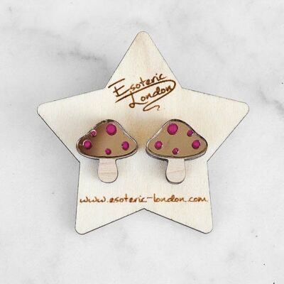 Toadstool Stud Earrings