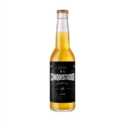 EL CONQUISTADOR - Lagerbier - 24 Flaschen