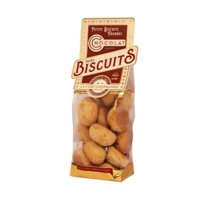 Chocolate filled biscuit bags 200gr