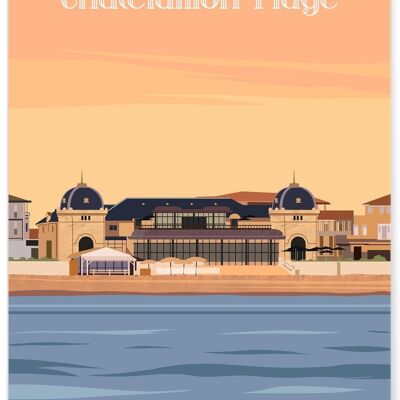 Póster ilustrativo de Châtelaillon-Plage