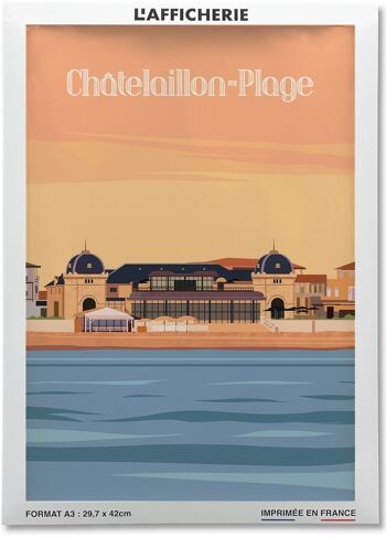 Affiche illustration de Châtelaillon-Plage 2