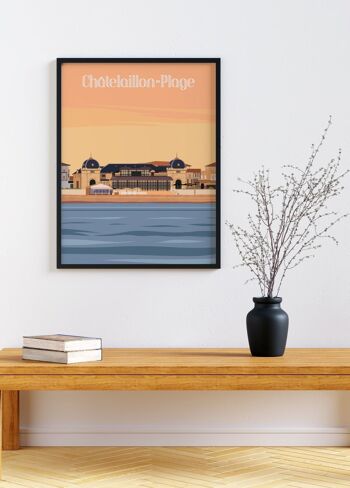 Affiche illustration de Châtelaillon-Plage 3