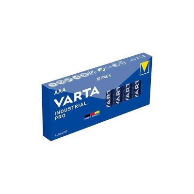 VARTA - INDUSTRIAL LR03 BATTERIES - AAA - Pack of 10