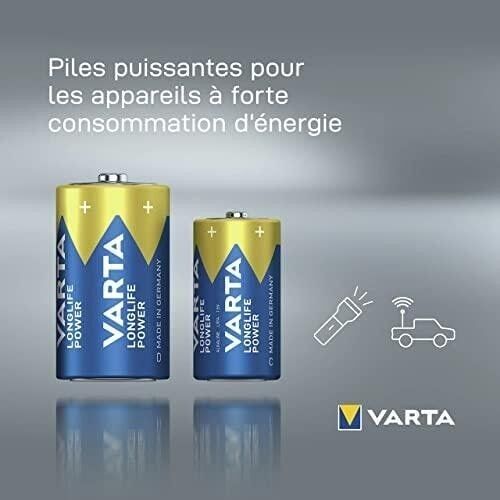 VARTA - PILES LONGLIFE Power LR14 - C Bx2