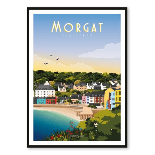 Affiche Morgat - Finistère
