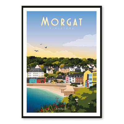 Morgat poster - Finistère