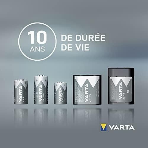 VARTA - PILE LITHIUM PHOTO 3V CR123 - CR17345 Bx1