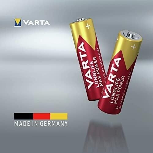 VARTA - PILES LONGLIFE Max Power LR06 - AA Bx4